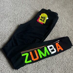 Zumba Fitness  Leggings with Colorful Logo